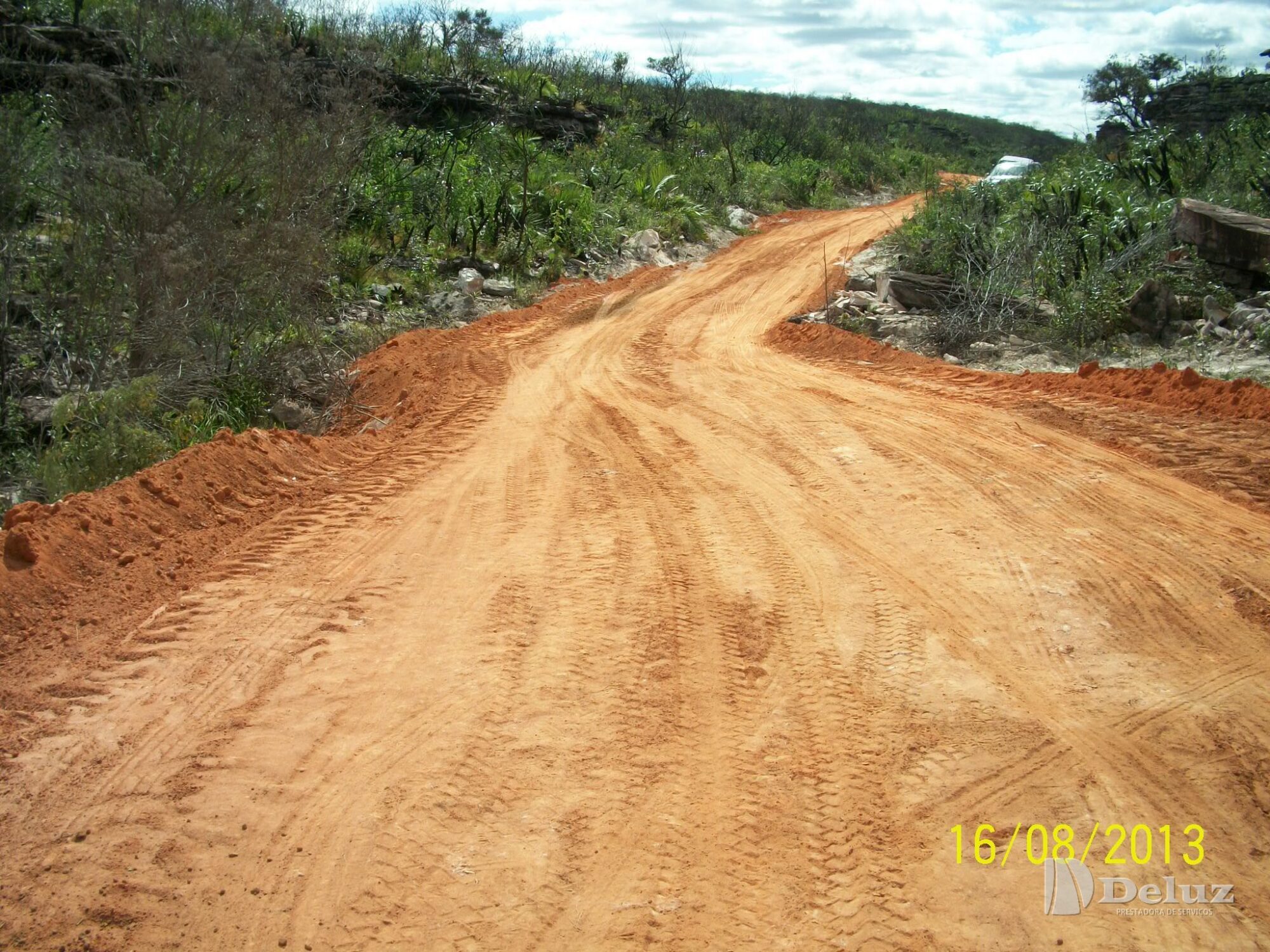 Acesso concluído, com a superfície regularizada